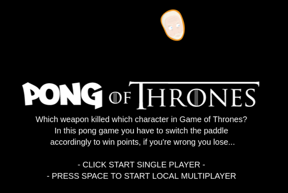 Pong of Thrones